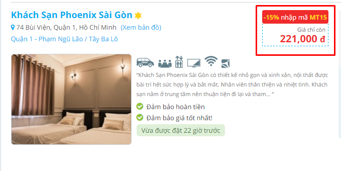đặt phòng Mytour 1
